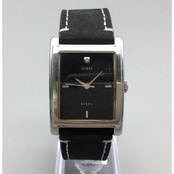 New Guess lady battery leather band Vintage GUESS Leather Band Women main image 2